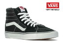 oY @Y XP[gnC VANS SK8-HI VN-0D5IB8C BLACK ubN Y Xj[J[