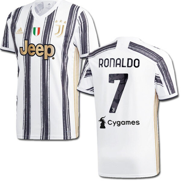 ユベントス ユニフォーム #7 ロナウド スクデッドパッチ&サイゲームスマーキング付き ユニフォーム ホーム 20/21 半袖 adidas アディダス 正規品 即発送対応格安セール サッカー 用品 セール