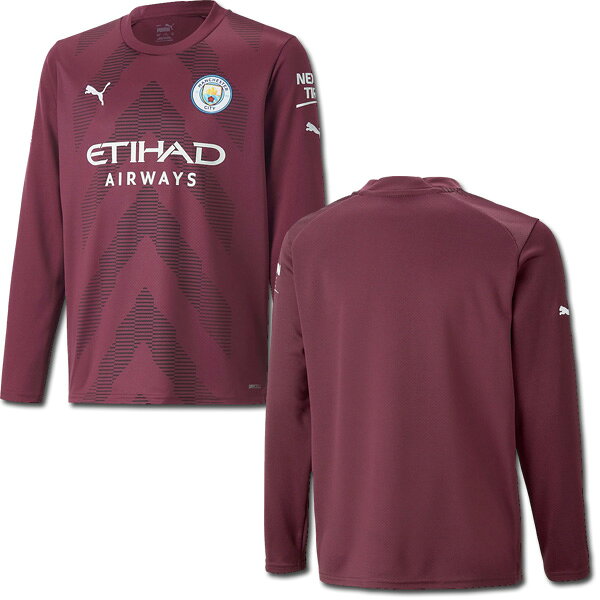 マンチェスターシティ ゴールキーパー ユニフォーム GK 22/23 長袖 キッズ ジュニア PUMA プーマ 正規品ネット注文 サッカー 用品 セール
