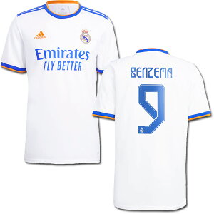 9番 カリム・ベンゼマ レアルマドリード ユニフォーム ホーム 21/22 半袖 キッズ ジュニア adidas アディダス 正規品 即発送セール サッカー 用品 セール