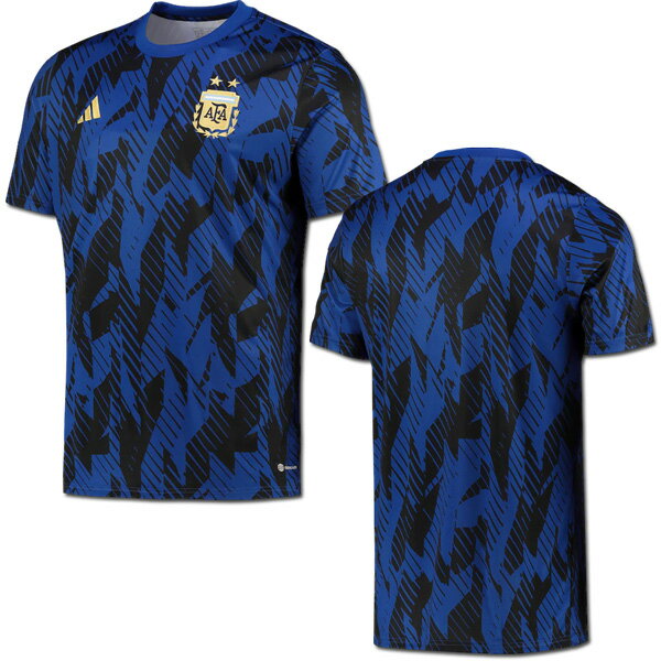 アルゼンチン代表 プレマッチジャージー ユニフォーム トレーニングウェア 練習 22/23 2022 2023 半袖 adidas アディダス 正規品バーゲン サッカー 用品 セール
