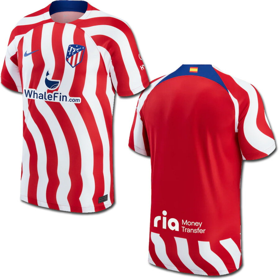 アトレティコマドリード ユニフォーム ホーム 22/23 半袖 NIKE ナイキ 正規品セール サッカー 用品 セール