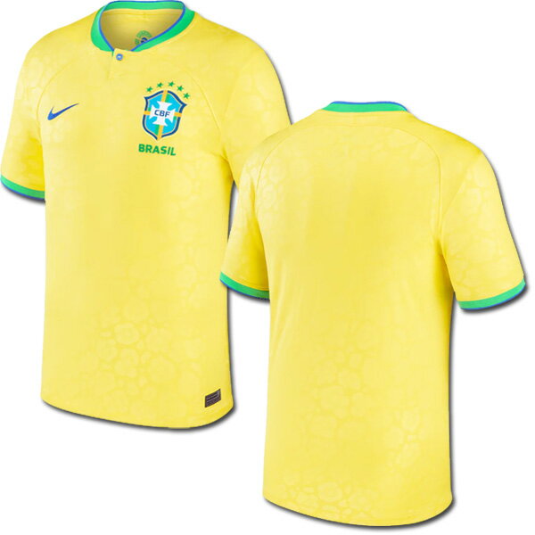 ブラジル代表 ユニフォーム ホーム 22/23 2022 2023 半袖 キッズ ジュニア NIKE ナイキ 正規品バーゲン サッカー 用品 セール