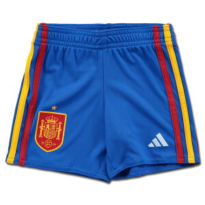スペイン代表 ユニフォーム 3点セット ミニキット パンツ ショーツ ソックス ストッキング アウェイ 22/23 2022 2023 半袖 スモールボーイ リトルキッズ ジュニア adidas アディダス 正規品バーゲン サッカー 用品 セール