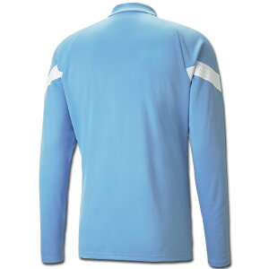 マンチェスターシティ トレーニングトップ ドリルトップ 1/4ジップ キッズ ジュニア 練習着 22/23 長袖 PUMA プーマ 正規品通販 サッカー 用品 セール
