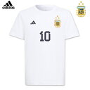 メッシ アルゼンチン代表 グラフィックTシャツ 22/23 2022 2023 ユニフォーム柄 半袖 adidas アディダス アパレル 正規品