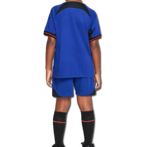 オランダ代表 ユニフォーム 3点セット ミニキット アウェイ 半袖 パンツ ショーツ ストッキング ソックス 2022 22/23 2023 リトルキッズ スモールボーイ ジュニア NIKE ナイキ 正規品バーゲン サッカー 用品 セール