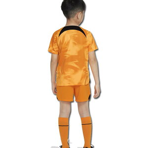 オランダ代表 ユニフォーム 3点セット ミニキット ホーム 半袖 パンツ ショーツ ストッキング ソックス 2022 22/23 2023 リトルキッズ スモールボーイ ジュニア NIKE ナイキ 正規品通販 サッカー 用品 セール