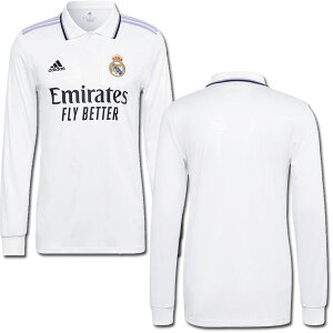 レアルマドリード ビッグサイズ ユニフォーム ホーム 22/23 長袖 adidas アディダス 正規品通販セール サッカー 用品 セール