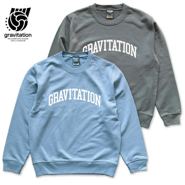 gravitation College Logo Sweat カレッジロゴ スウェット