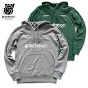 gravitation ロゴパーカー Logo Parka