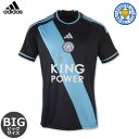 アディダス レスターシティ ビッグサイズ ユニフォーム アウェイ 23/24 2023 2024 半袖 adidas 正規品 MNR