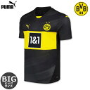 プーマ ボルシアドルトムント ビッグサイズ ユニフォーム アウェイ 24/25 2024 2025 半袖 PUMA 正規品