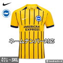 【2025-26 モデル】ナイキ ブライトン ユニフォーム サード ビッグサイズ イエロー 25/26 2025 2026 半袖 NIKE 正規品