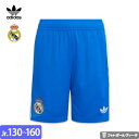 【2025-26 モデル】アディダス レアルマドリード パンツ ショーツ サード 25/26 2025 2026 ジュニア adidas 正規品