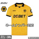 【2025-26 モデル】ウルヴァーハンプトン ビッグサイズ ユニフォーム ホーム 25/26 2025 2026 半袖 SUDU 正規品