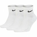 ナイキ 3P Eクッション クウォーターソックス 靴下 3足セット NIKE SX7667-100