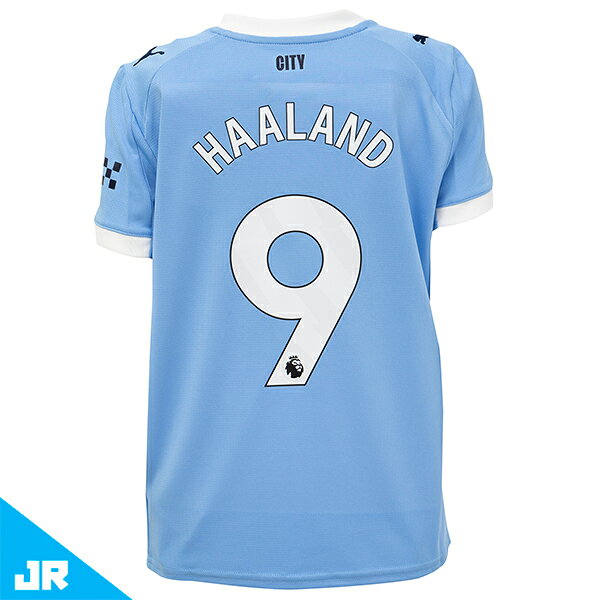 【スピード出荷】プーマ 25-26 マンチェスターシティ #9 ハーランド JR ホームレプリカユニフォーム ジュニア用 サッカー レプリカシャツ 半袖 puma 780341-01