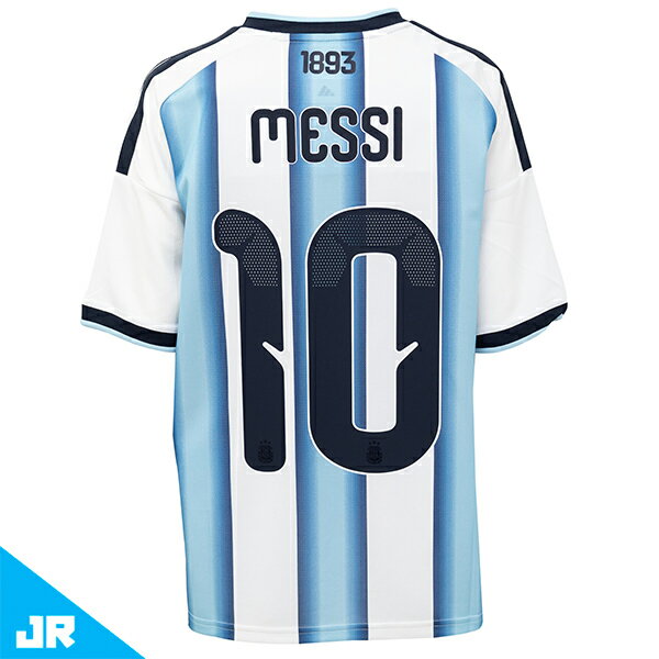 【予約：12月中旬発送予定】アディダス アルゼンチン代表 2026 ホームレプリカユニフォーム KIDS #10 メッシ ジュニア用 サッカー レプリカシャツ 半袖 adidas DO400-KA8119