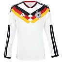 アディダス ドイツ代表 2026 ホームレプリカユニフォーム 長袖 大人用 サッカー レプリカシャツ adidas KLH19-JM1380