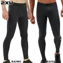 2XU MCSクロストレ コンプレッションタイツ ロゴベルト 大人用 ロングタイツ 着圧スパッツ ツータイムズユー MA5365B