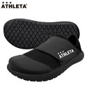 アスレタ Relaxar Slipon サッカー フットサル スポーツサンダル スリッポン ATHLETA 14002-BLK