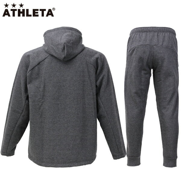 アスレタ ウォームスウェットスーツパンツ 上下セット ジュニア 子供用 サッカー フットサル ウェア ジャージ ATHLETA FUK-22SW-J ブラック