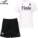 フィンタ プラクティスTシャツ&パンツ 大人用 サッカー フットサル プラクティス上下セット FINTA FT8706/FT8703