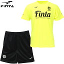 フィンタ プラクティスTシャツ&パンツ 大人用 サッカー フットサル プラクティス上下セット FINTA FT8706/FT8703