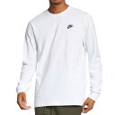 ナイキ クラブ L/S Tシャツ 大人用 ロングTシャツ 長袖 NIKE AR5194-100