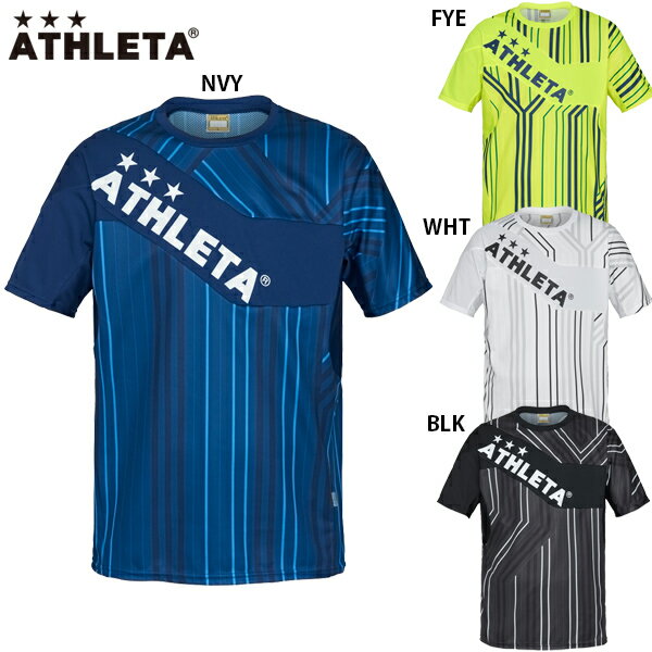 アスレタ グラフィックプラシャツ 大人用 サッカー フットサル プラクティスシャツ 半袖 ATHLETA 02368