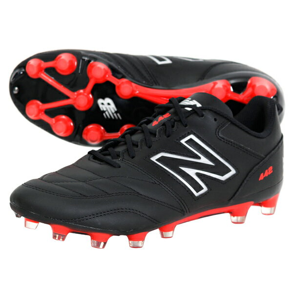 ニューバランス 442 V2 TEAM HG 大人用 サッカースパイク NewBalance MS42HBK2-2E-BLACK
