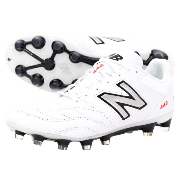 ニューバランス 442 TEAM HG 大人用 サッカースパイク NewBalance MS42HWT2-2E-WHITE