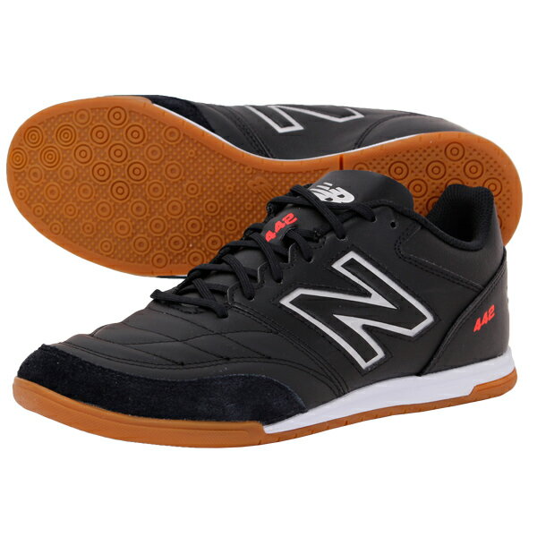 ニューバランス 442 TEAM ID 大人用 フットサルシューズ インドア用 NewBalance MS42IBK2-2E-BLACK