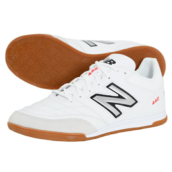 ニューバランス 442 TEAM ID 大人用 フットサルシューズ インドア用 NewBalance MS42IWT2-2E-WHITE