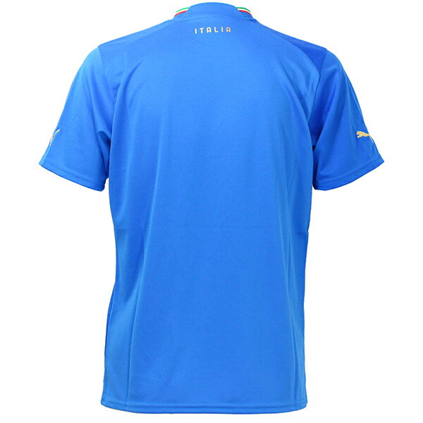 プーマ 2022 イタリア代表 FIGC ホーム SS レプリカシャツ 大人用 サッカー レプリカユニフォーム 半袖 puma 765643-01バーゲン サッカー 用品 セール