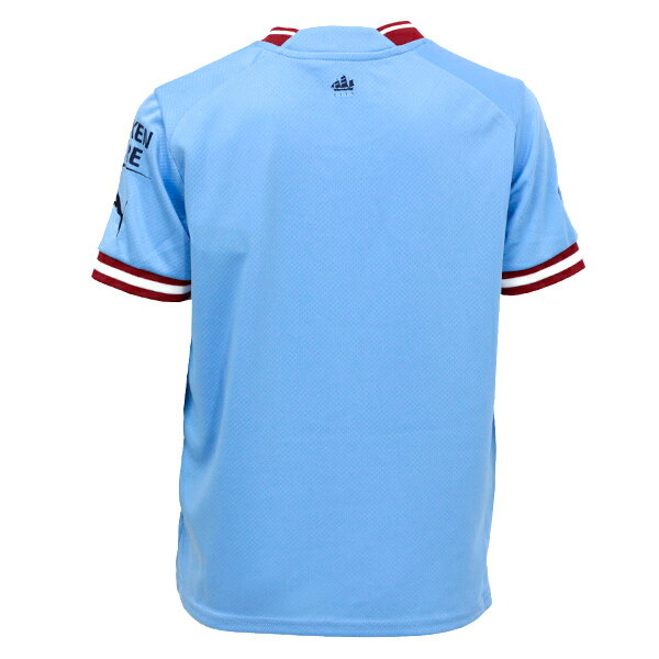 プーマ 22-23 マンチェスターシティ MCFC ホーム SS JR レプリカシャツ ジュニア 子供用 サッカー レプリカユニフォーム 半袖 puma 765713-01ネット注文 サッカー 用品 セール