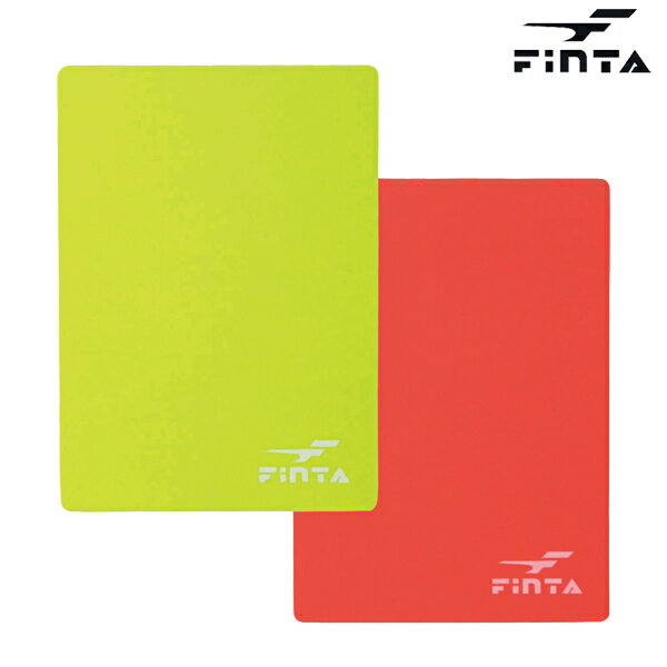 フィンタ 警告・退場カード サッカー 審判用品 FINTA FT5986