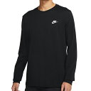 ナイキ クラブ L/S Tシャツ 大人用 ロングTシャツ 長袖 NIKE AR5194-010