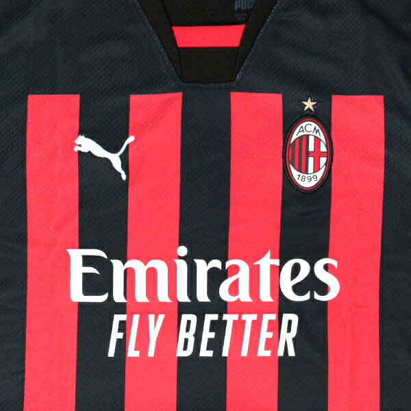 プーマ 22-23 ACミラン ACM ホーム SS レプリカシャツ JR ジュニア 子供用 サッカー レプリカユニフォーム puma 765826-01格安セール サッカー 用品 セール