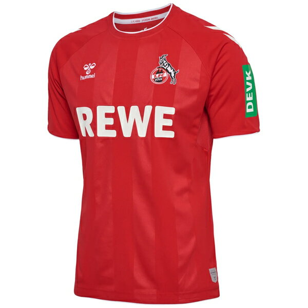 ヒュンメル 22-23 FCケルン アウェイレプリカユニフォーム 大人用 サッカー レプリカシャツ 半袖 hummel HM216418-3062ネット注文 サッカー 用品 セール