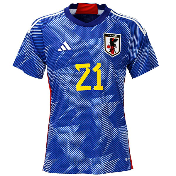 【12月中旬発送予定】アディダス サッカー日本代表 2022 ホーム レプリカユニフォーム 大人用 #21 上田 綺世 adidas SX012-HF1845安売り サッカー 用品 セール