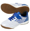 アンブロ アクセレイタ− SB JR WIDE IN ジュニア 子供用 フットサルシューズ 室内用 umbro UU4VJB05WB