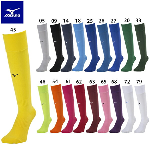 ミズノ ワンポイントロゴソックス ジュニア用 大人用 サッカー ストッキング 靴下 mizuno P2MXA060