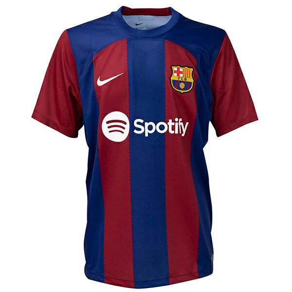 ナイキ 23-24 FCB FCバルセロナ ホームレプリカユニフォーム 大人用 サッカー レプリカシャツ 半袖 NIKE DX2687-456