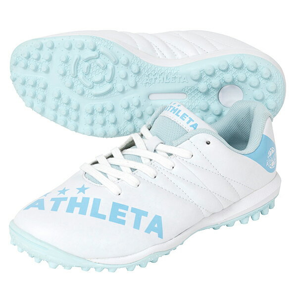 アスレタ ATHLETA Jr. MT ジュニア 子供用 サッカートレーニングシューズ ATHLETA 12011J-1044 WHT/SAX 