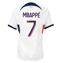 【スピード出荷】ナイキ 23-24 PSG パリサンジェルマン #7 エムバペ アウェイレプリカユニフォーム 大人用 サッカー レプリカシャツ 半袖 NIKE ...