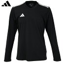 アディダス 2023 長袖 プラクティスシャツ 大人用 サッカーシャツ adidas IN0218