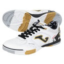 ホマ トップフレックス 2432 WHITE BLACK INDOOR 大人用 フットサルシューズ インドア用 Joma TOPS2432IN-WHTGLD(4)