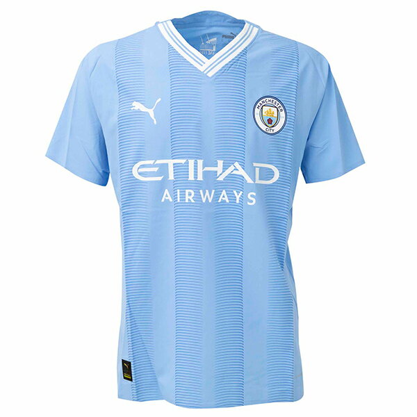 【スピード出荷】プーマ 23-24 MCFC マンチェスターシティ #10 グリーリッシュ ホーム オーセンティックユニフォーム 大人用 サッカーシャツ 半袖 puma 770437-01
